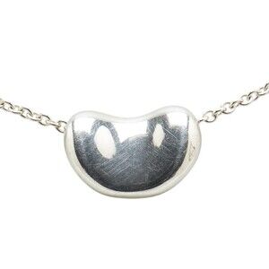 Tiffany Co Beans Necklace Silver